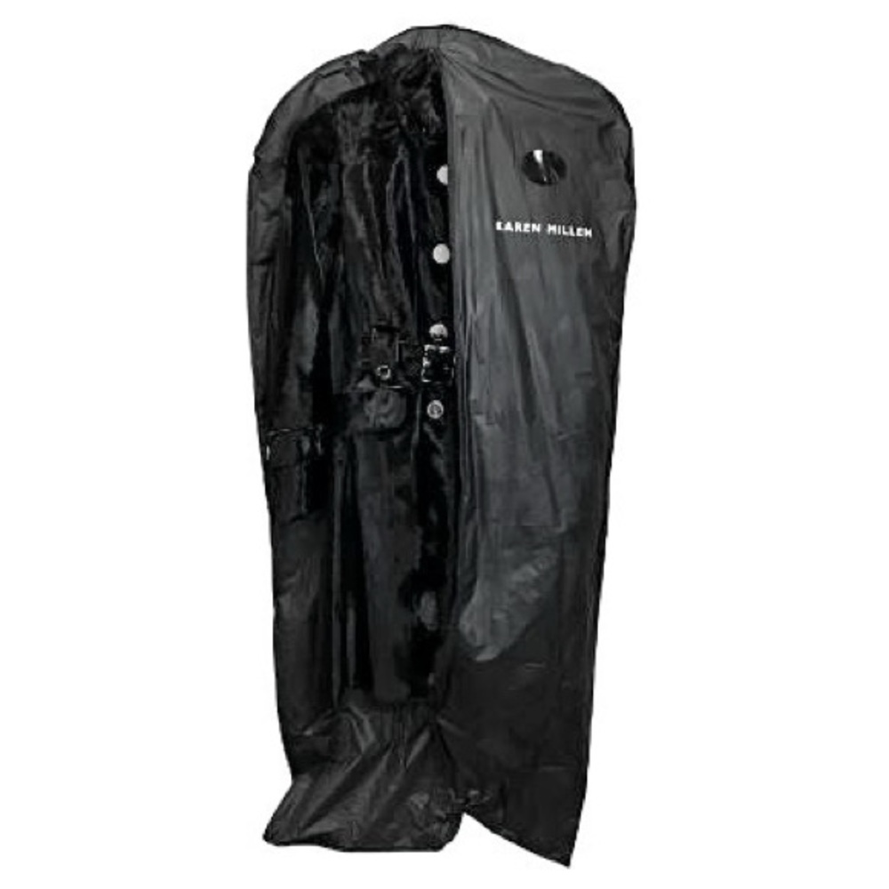 KAREN MILLEN Rare Signature Ponyskin Tailored Buckle Trench Coat - Picture 11 of 16